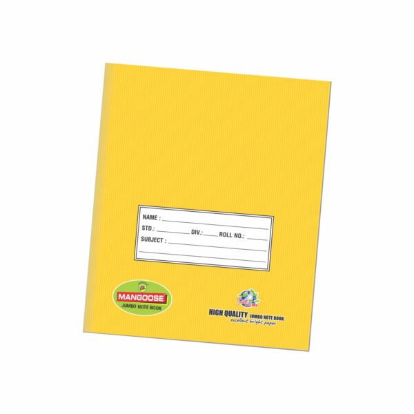 JUMBO NOTEBOOK 15.5X19 CM (76 PAGES)