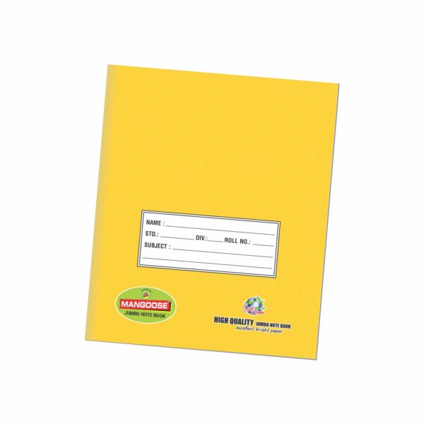JUMBO NOTEBOOK 15.5X19 CM (172 PAGES)