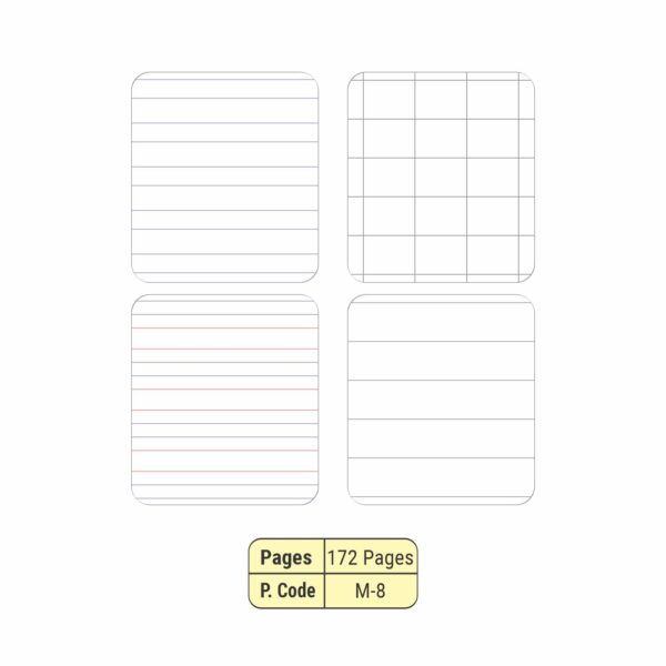 JUMBO NOTEBOOK 15.5X19 CM (172 PAGES) - Image 3