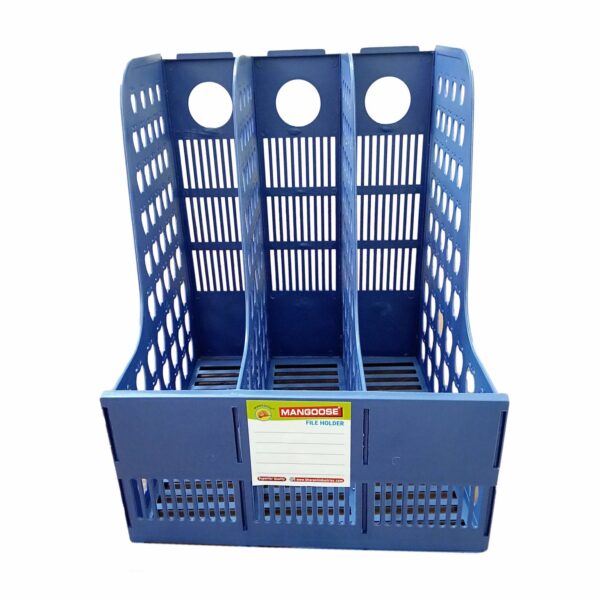 PLASTIC MAG RACK 3 UP