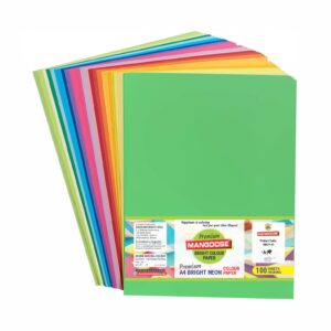 A/4 PREMIUM BRIGHT NEON COLOUR PAPER