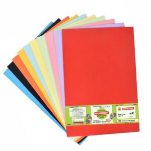 A/3 PREMIUM BRIGHT NEON MULTI COLOUR PAPER