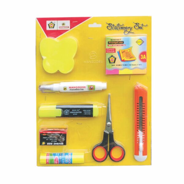 STATIONERY BLISTER SET (4)