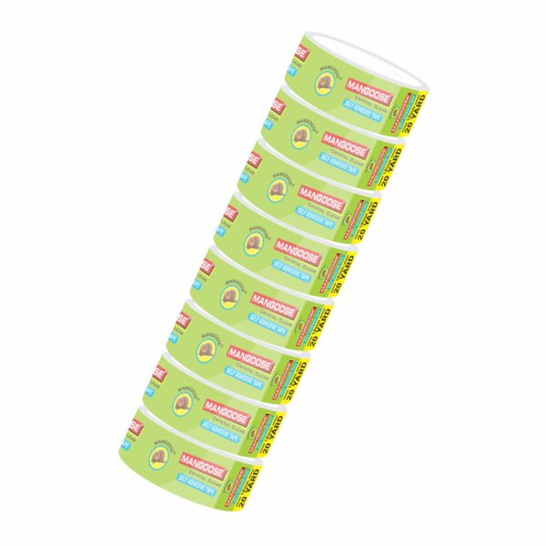 18 MM CRYSTAL CLEAR TAPE (20 YARD) - Image 2