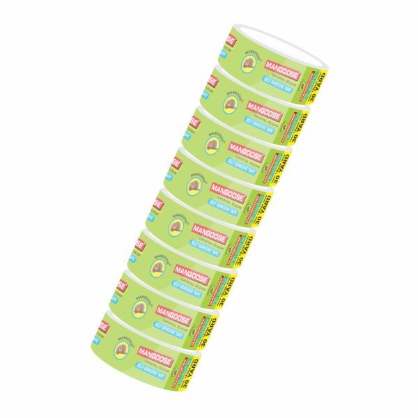 18 MM CRYSTAL CLEAR TAPE (30 YARD) - Image 2