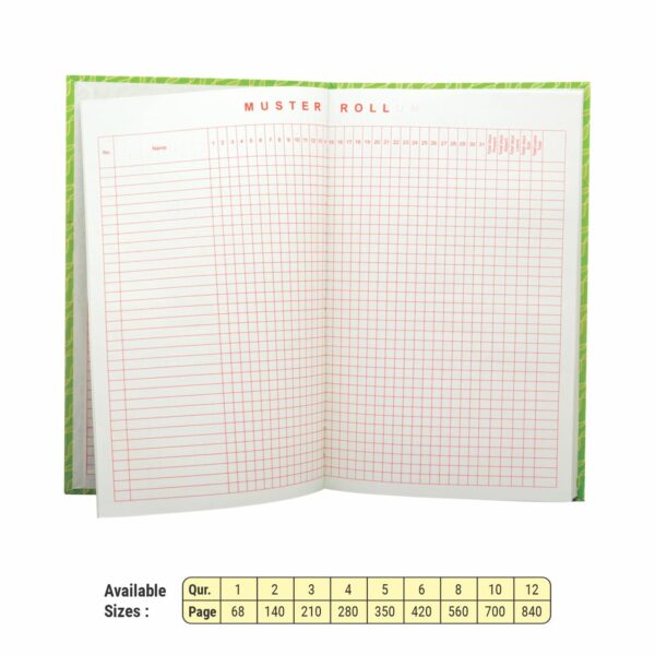 C RULLED REGISTER - Image 3