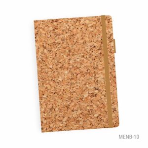 A/5 ELASTIC NOTEBOOK (CORK COVER)