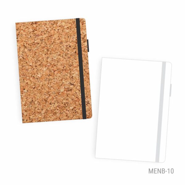 A/5 ELASTIC NOTEBOOK (CORK COVER) - Image 2