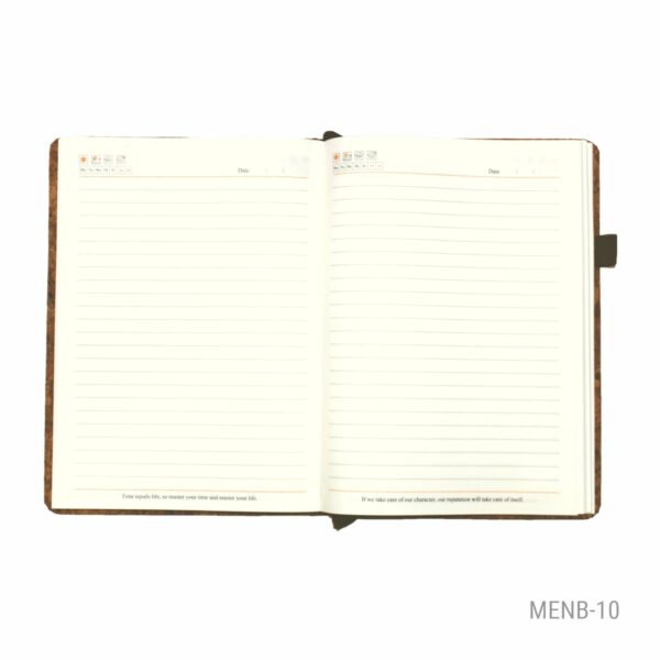 A/5 ELASTIC NOTEBOOK (CORK COVER) - Image 3