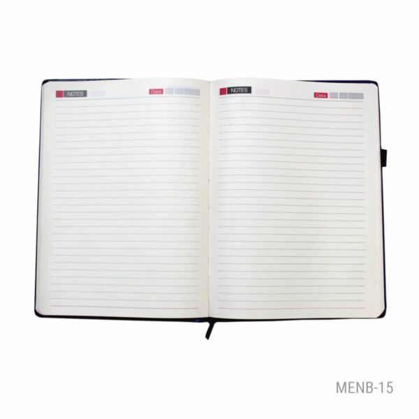B/5 ELASTIC NOTEBOOK (HARD BOUND) - Image 3