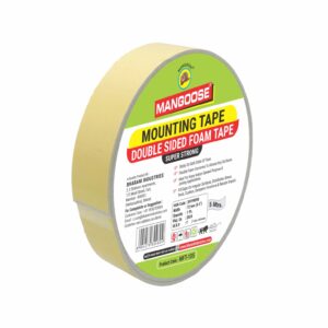 1/2" DOUBLE SIDED FOAM TAPE (5 MTRS.)