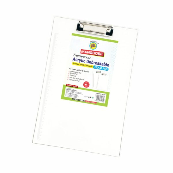 ACRYLIC UNBREAKABLE EXAM PAD - Image 3