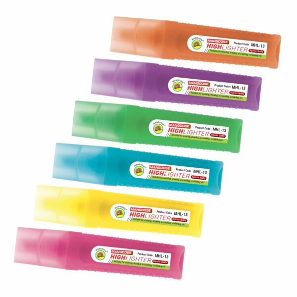 HIGHLIGHTER FLUORESCENT COLOUR PEN - Image 3