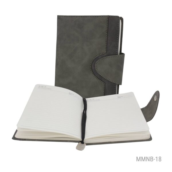 A/5 MAGNETIC BUTTON NOTEBOOK - Image 3