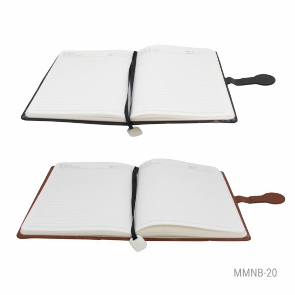 A/5 MAGNETIC BUTTON NOTEBOOK - Image 3