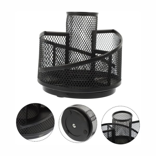 MESH WIRE MULTI FUNCTION PEN STAND-78 - Image 3