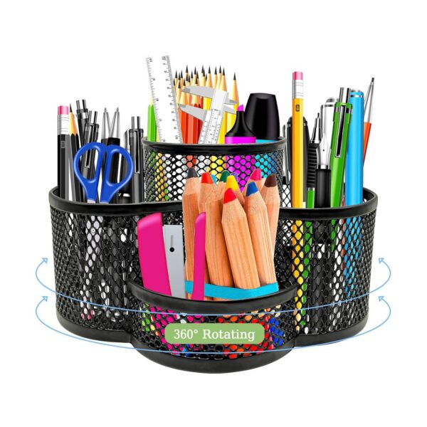 MESH WIRE MULTI FUNCTION PEN STAND-80 - Image 3