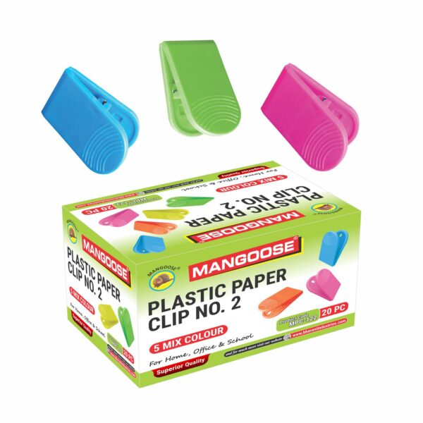 PLASTIC PAPER CLIP SMALL NO. 2 - Image 3