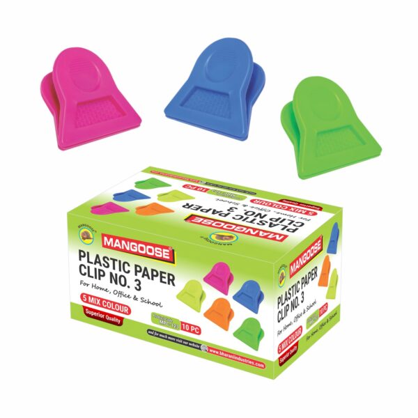 PLASTIC PAPER CLIP SMALL NO. 3 - Image 3