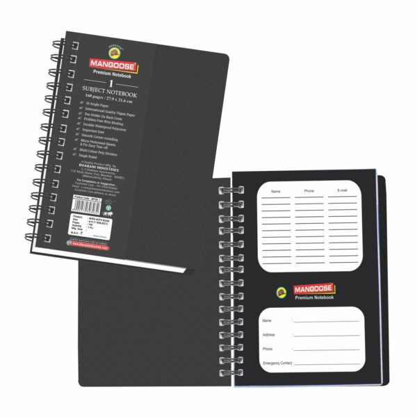 A-4, 1 SUBJECT BOOK - Image 3