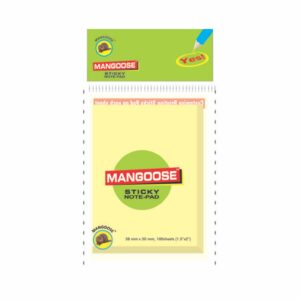 1.5X2 MANGOOSE STICKY NOTE PAD