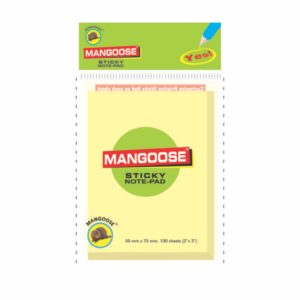 2X3 MANGOOSE STICKY NOTE PAD