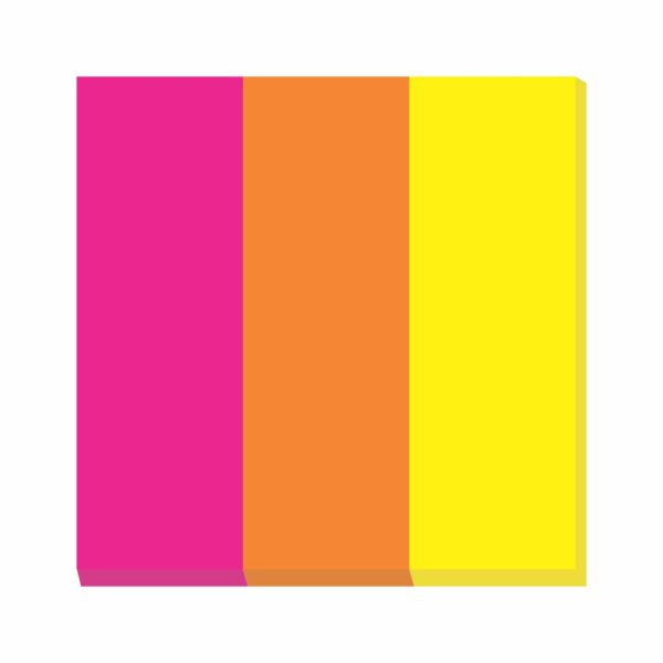 1X3 MANGOOSE NEON PROMPT STICKY NOTE PAD (SMALL) - Image 2