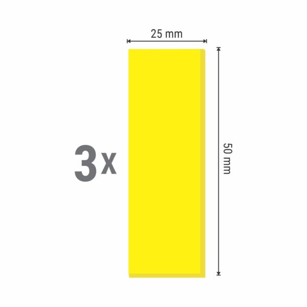 1X3 MANGOOSE NEON PROMPT STICKY NOTE PAD (SMALL) - Image 3