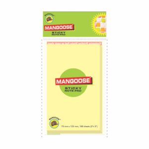 3X5 MANGOOSE STICKY NOTE PAD