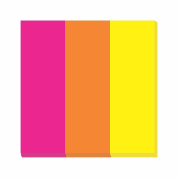 1X3 MANGOOSE NEON PROMPT STICKY NOTE PAD (BIG) - Image 2