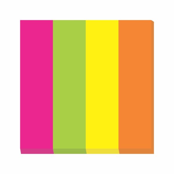 1X4 MANGOOSE NEON PROMPT STICKY NOTE PAD (BIG) - Image 2