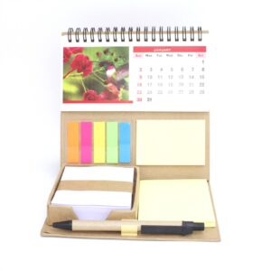 M012 ECO-FRIENDLY STICKY NOTE KIT (WITH CALENDAR)