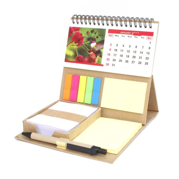 M012 ECO-FRIENDLY STICKY NOTE KIT (WITH CALENDAR) - Image 2