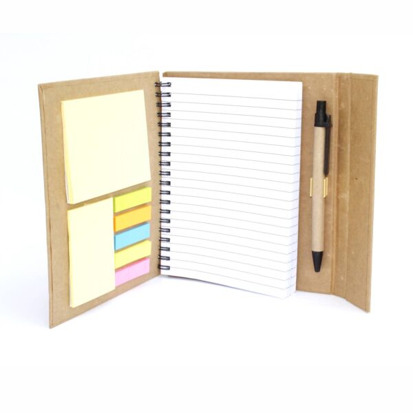 M014 ECO-FRIENDLY SPIRAL STICKY NOTE KIT - Image 2