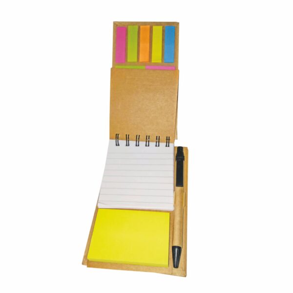 M023 ECO-FRIENDLY SPIRAL STICKY NOTE KIT - Image 3