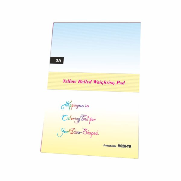 M028 STICKY NOTE PAD (YELLOW RULED) - Image 3