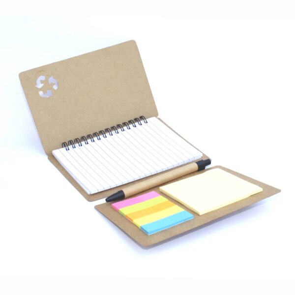 M044 SPIRAL COLOR ECO-FRIENDLY STICKY NOTE KIT - Image 2
