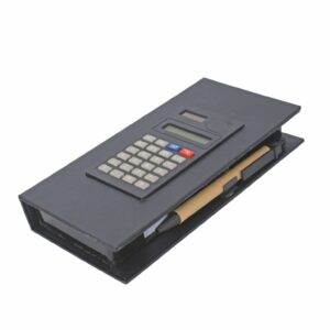M05 BLACK STICKY NOTE KIT (WITH CALCULATOR AND CALENDAR)