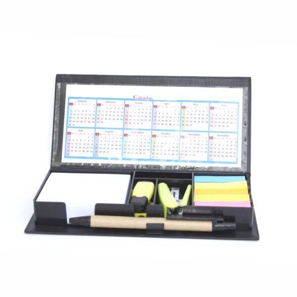 M05 BLACK STICKY NOTE KIT (WITH CALCULATOR AND CALENDAR) - Image 2