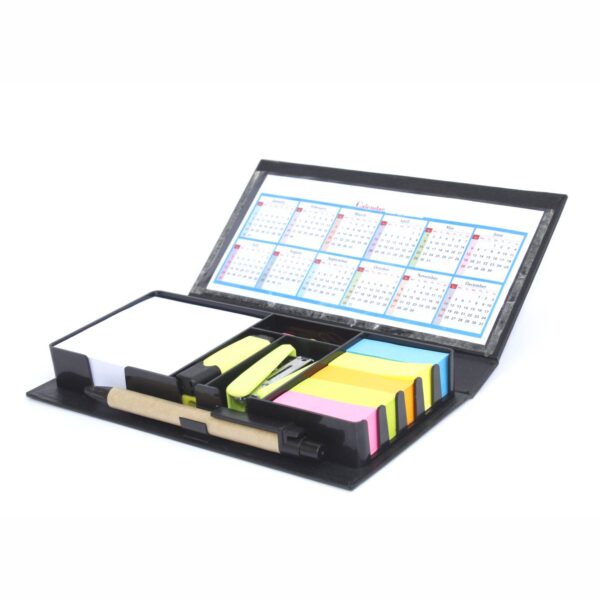 M05 BLACK STICKY NOTE KIT (WITH CALCULATOR AND CALENDAR) - Image 3
