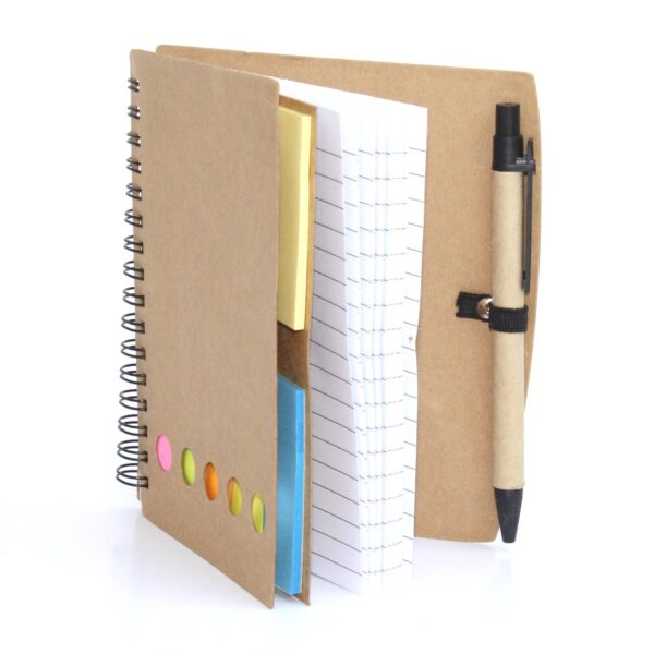 M053 ECO-FRIENDLY SPIRAL STICKY NOTE KIT - Image 2