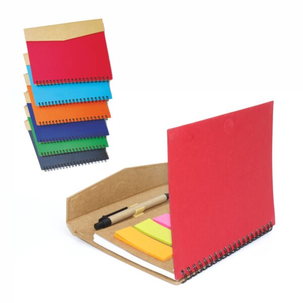 M059 ECO-FRIENDLY SPIRAL STICKY NOTE KIT - Image 3