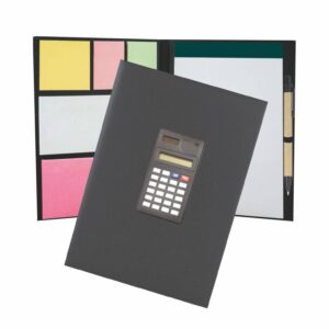 M06 BLACK STICKY NOTE KIT (WITH CALCULATOR)