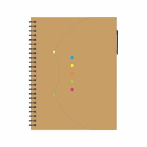 M076 ECO-FRIENDLY SPIRAL STICKY NOTE KIT