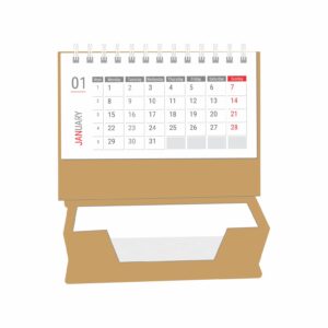 M077 ECO-FRIENDLY PAPER BOX (WITH CALENDAR)